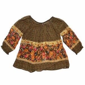 Floral Silk Blouse by Fei from Anthropologie